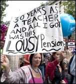 30 June coordinated strike action by the PCS civil service union and NUT, ATL and UCU teaching unions, pic Paul Mattsson 30 June coordinated strike action by the PCS civil service union and NUT, ATL and UCU teaching unions, pic Paul Mattsson