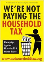 We're not paying the household tax We're not paying the household tax