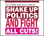 Shake up politics and fight all cuts, photo The Socialist Shake up politics and fight all cuts, photo The Socialist