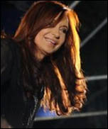 Argentina's Peronist president Cristina Kirchner, photo BBC Argentina's Peronist president Cristina Kirchner, photo BBC