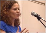 Hannah Sell addresses Socialism 2011, photo Socialist Party Hannah Sell addresses Socialism 2011, photo Socialist Party