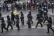Riots: rioters and police in Hackney during August 2011 disturbances