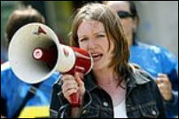 Lucy Redler, the SAV member who was top of the WASG list in Berlin