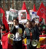 ISR Demonstrating against the war on Iraq 19 March 2005