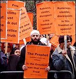 Protest against anti-Muslin cartoons