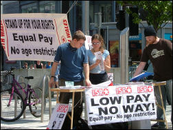 Cardiff ISR campaigns against low pay