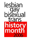 LGBT history month logo