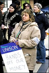 Pensions strikers 