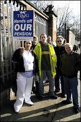 Pensions strikers 