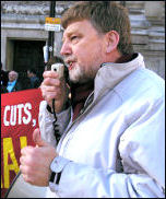 Socialist Party councillor Dave Nellist