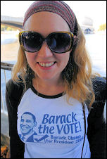 US president Barack Obama supporters, photo Paul Mattsson