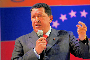 Venezuelan President Hugo Chávez in the UK , photo Paul Mattsson Venezuelan President Hugo Chávez in the UK , photo Paul Mattsson