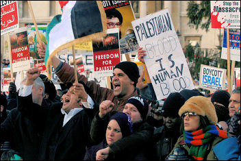 London demonstration against Israel