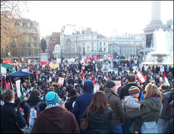 London demonstration against Israel