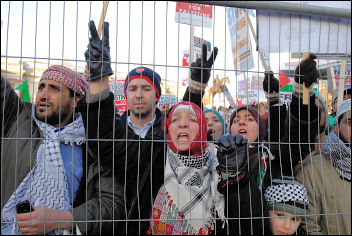 London demonstration against Israel