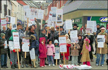 Bangor demonstration against Israel