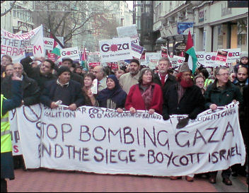 Birmingham demonstration against Israel