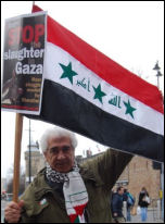 Cardiff demonstrates against invasion of Gaza, photo by Cardiff Socialist Party