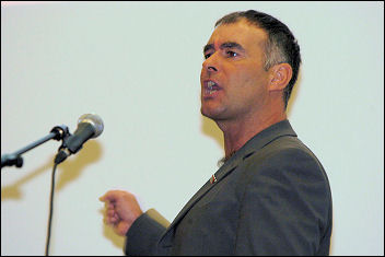 Tommy Sheridan speaking at Socialism 2006