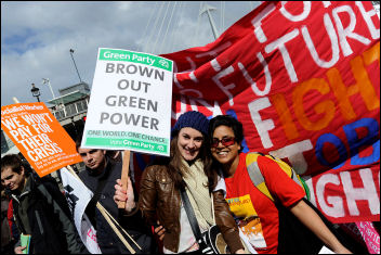 Youth Fight for Jobs and NO2EU on the 