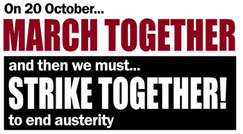 March together - strike together