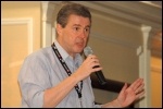 Mark Serwotka at the NSSN lobby of the TUC 2012, photo Serena