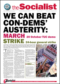 The Socialist issue 734 The Socialist issue 734
