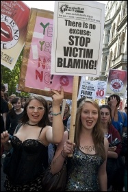 Slutwalk, London, 22.9.12, photo Paul Mattsson