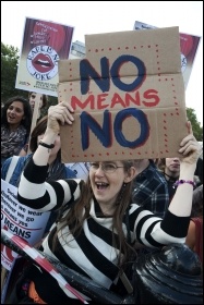 Slutwalk, London, 22.9.12, photo by Paul Mattsson