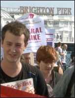 The NSSN called on the TUC Congress to use the TUC demo on 20 October 2012 as a springboard for a 24-hour general strike, photo  Socialist Party