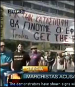 Greek workers strike 2012