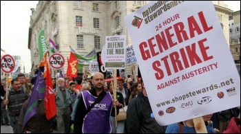 20 October 2012 TUC demo , photo Senan