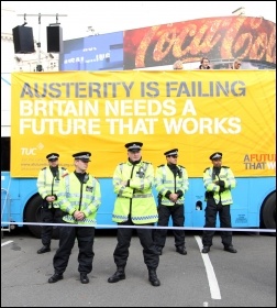 20 October 2012 TUC demo, photo Senan