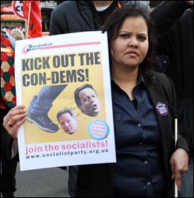 20 October 2012 TUC demo, London, photo Senan 20 October 2012 TUC demo, London, photo Senan