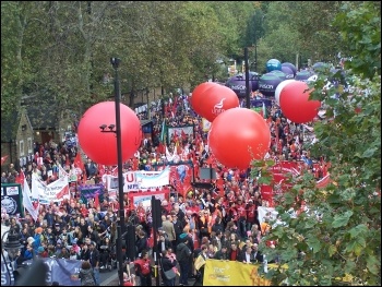 20th October 2012 TUC demo, Photo Claire Job