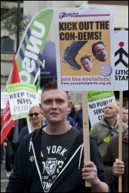  20 October 2012 TUC demo against austerity , photo Paul Mattsson