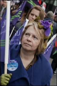  20 October 2012 TUC demo against austerity , photo Paul Mattsson
