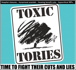 Toxic Tories, photo  Socialist Party