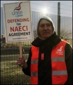 Protesting at Capenhurst, 20.2.13, photo Ray McHale