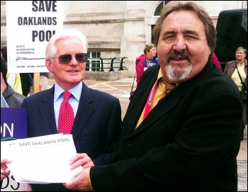 Southampton councillors Keith Morrell and Don Thomas, photo by Southampton SP