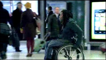 Britain on Benefits: Channel 4 Dispatches - a refreshing challenge to the government's cuts to welfare and disabled people, photo Channel Four Dispatches screen shot