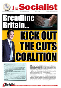 The Socialist issue 756 The Socialist issue 756