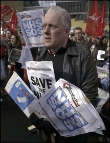 March to save Whittington hospital, London, 16.3.13, photo by Paul Mattsson