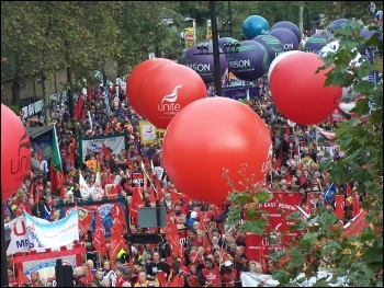 Coordinated union action against cuts is vital, photo Claire Job