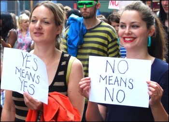 London slutwalk June 2011, photo by Sarah Wrack