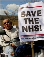 Demo to save services at Dewsbury hospital, 20.4.13, photo John Rattigan Demo to save services at Dewsbury hospital, 20.4.13, photo John Rattigan