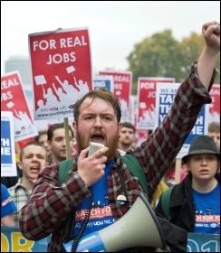 Youth Fight for Jobs, photo Paul Mattsson