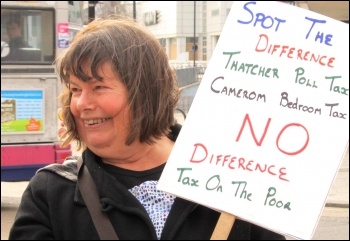 Sue Atkins, Southampton TUSC candidate, photo Southampton Socialist Party