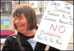 Sue Atkins, Southampton TUSC candidate, photo Southampton Socialist Party