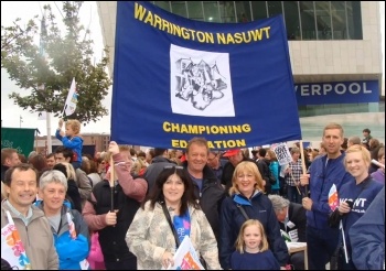Merseyside teachers' strike march, 27.6.13 , photo Tanya Rybko